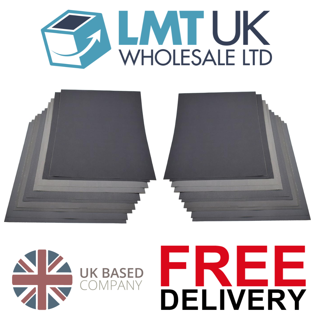 Wet & Dry Assorted Sandpaper DIY Sanding Paper - Decorating Painting Craft ⭐⭐⭐⭐⭐