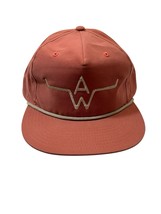 Aaron Watson Honky Tonk Kid Texas Country Music Hat New Pastel Salmon - $23.70