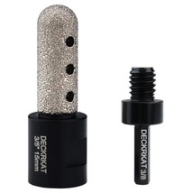 3/5Inch Diamond Finger Milling Bits Ball End,15Mm Dry Core Drill Bit Wit... - £32.29 GBP