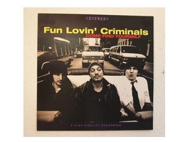 Fun Lovin&#39; Criminals Promo Poster 2 Sided Loving Lovin - $8.96