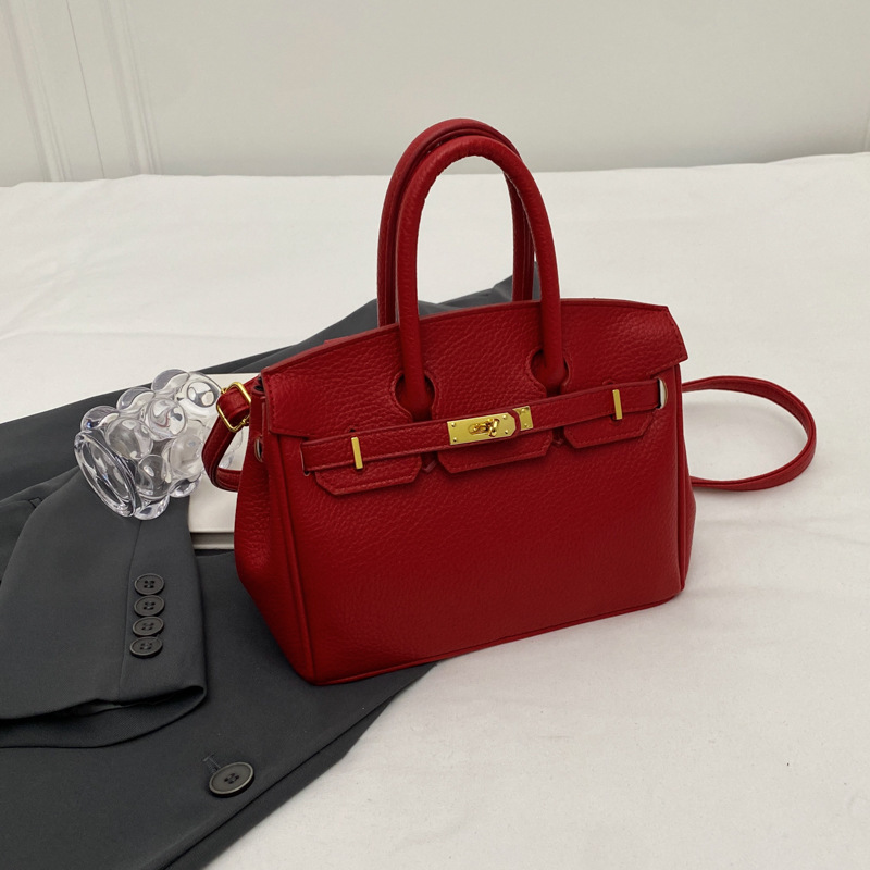 Simple Commute Atmospheric Birkin Bag 2023 Winter Temperament Wild Women's Shou