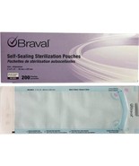 Self sealing Sterilization Pouches Pouch Bags Autoclave Dental Tattoo Na... - $17.81
