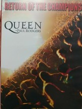 Queen  Paul Rodgers - Return of the Champions, Live!! (DVD, 2005) - $8.30