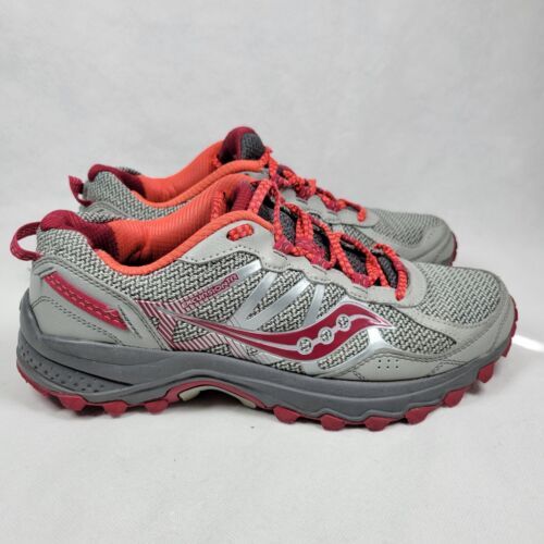 Primary image for Saucony Excursion TR Trail Running Shoes Sneakers Gray Teal S10392-1 Size 8.5 