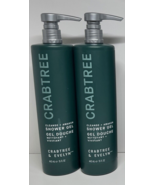 2 Bottles Crabtree And Evelyn Cleanse + Awaken SHOWER GEL 15oz NEW - $1,335.35 MXN