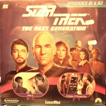 STAR TREK: TNG LaserDisc AND Original 35MM Slide &amp; Print!  Eps 61-62 199... - £17.82 GBP