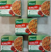 5X Knorr Mi Arroz Rojo Sazonador Red Rice Seasoning - 5 Boxes 4 Packets Each - £17.06 GBP