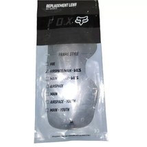 Men&#39;s Fox Racing AIRSPACE Goggles - Chrome, One Size, High-Performance MX20 - $9.92