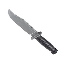 Bendy Fake Dagger Survival Knife Plastic Weapon Hunter Cosplay Larp Costume Prop - £3.53 GBP