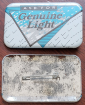 Genuine Light 2-3/4 x 1-1/2&quot; Pinback Button - £3.15 GBP