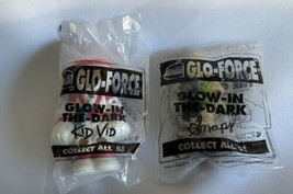 Vintage Burger King Kids Toy Glo-Force Glow In The Dark Figures Sealed 1996 - £0.73 GBP