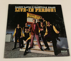Danny Davis And The Nashville Brass LIVE-IN Person! Vinyl - £9.92 GBP