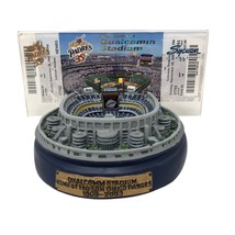 VTG San Diego Padres Qualcomm Statdium Last Game Ticket w/ Replica Stadium - £146.39 GBP