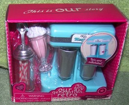 Our Generation Retro Make A Milkshake Set For Most 18&quot; Dolls New - £12.66 GBP