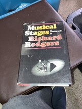 Musical Stages By Richard Rodgers (1975, Hardcover w/DJ) Rare - £10.47 GBP