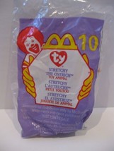 Ty Teenie Beanie Baby #10 Stretchy McDonalds Happy Meal Toy Plush Stuffed Animal - £15.73 GBP