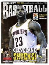 Aug 2016 Beckett Basketball Magazine Lebron James - £15.81 GBP