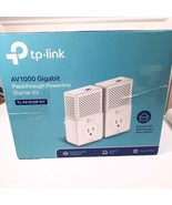 TP-Link TL-PA7010P starter kit passthrough Powerline Starter AV1000 New/... - $70.00