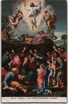 Postcard Roma La Trasfigurazione di Raffaello Vaticano Artwork Firenze 330 - £8.89 GBP
