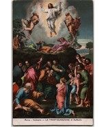 Postcard Roma La Trasfigurazione di Raffaello Vaticano Artwork Firenze 330 - £9.00 GBP