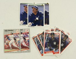 Baseball Card Lot ALL DAVE WINFIELD NY Yankees Outfield Fleer 458 337 274 - £9.06 GBP
