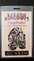 LIZARD KINGDOM / VAGRANT - ORIGINAL 2016 CALIFORNIA TOUR LAMINATE BACKST... - £29.56 GBP