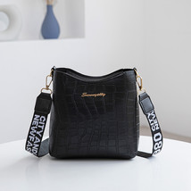 Fashion New Women Messenger Bags Crocodile Pu Leather Female Crossbody Shoulder  - £17.03 GBP