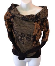 FREE PEOPLE Women Size XS Oversized Cowl Neck Sweater - $32.45