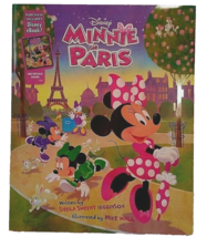 Minnie Mouse in Paris Hardcover Disney Picture Book Childrens Illustrated Mickey - £10.19 GBP