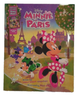 Minnie Mouse in Paris Hardcover Disney Picture Book Childrens Illustrate... - £10.08 GBP
