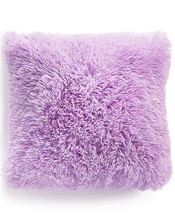 Whim by Martha Stewart Collection Faux-Fur Decorative Pillow,Purple,18 X 18 - £27.35 GBP