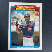 Andre Dawson Chicago  Cubs 1988 Topps Glossy/Tiffany Woolworths Baseball Card - £2.79 GBP