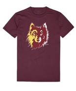 NSU Northern State University Wolves T-Shirt Maroon - £16.04 GBP