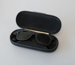 Ray-Ban Stories Wayfarer RW4002 50mm Smart Glasses - Matte Black/Dark Grey image 8