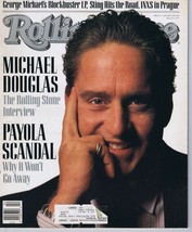 VINTAGE Jan 14 1988 Rolling Stone Magazine #517 Michael Douglas INXS - £15.51 GBP