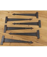 6 LARGE Strap T Hinges 18&quot; Tee Hand Barn Rustic Door Iron Arrow  **SOME ... - $2,204.66 MXN