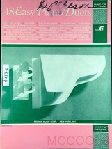 48 EASY PIANO DUETS 1959 No. 6  Honora Klarmann Piano Music Book 413p - £16.04 GBP