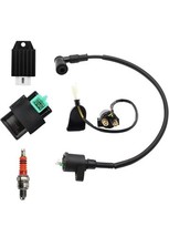 5pin AC CDI Ignition Coil Spark Plug For Taotao GY6 Scooter ATV 50 80 10... - $120.37 MXN