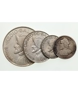 1904-1962 Panama Silver Coin  Lot of 4  KM# 2, 10.2, 11.2, 12.2 - $1,129.00 MXN