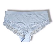 Victoria’s Secret Blue Lace Floral Brief Panties XL - £17.55 GBP