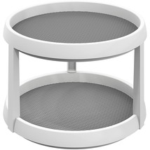 Simplehouseware 2 Tier Turntable Lazy Susan Spice Organizer - £22.69 GBP