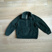 Lululemon Scuba Oversized Fleece Funnel-Neck Half-Zip Smoked Spruce M/L - $124.99