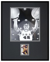 Nate Thurmond Signed Framed 16x20 Photo Display Bowling Green Warriors - £79.61 GBP
