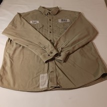Carhartt 294-62 KASE CONTRATING Men&#39;s FR XL-Reg Tan Flame Resistant Work... - $29.16 CAD