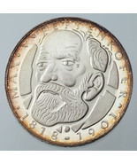 1968-D German Silver 5 Mark Proof Munich Mint KM #123.1 - $70.49 CAD