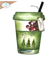 Take Away Cup Die set Elizabeth Craft Designs 2193 To Go Cup, Travel Cup, Coffee image 3