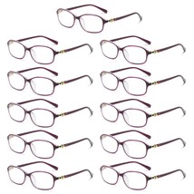 11 PK Womens Blue Light Blocking Reading Glasses Readers for Computer Pa... - $22.39