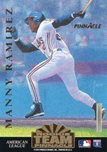 1994 Pinnacle #6 of 9 Manny Ramirez RC baseball card - £0.39 GBP