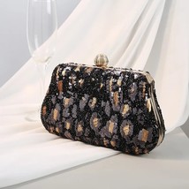 New Embroidered Sequined  Evening Bag for Women 2023  Fashion Design Casual Purs - £55.09 GBP