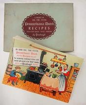 Vintage Pennsylvania Dutch Recipes Cookbook W Orig Box Yorkraft [Hardcover] Unkn - £77.44 GBP